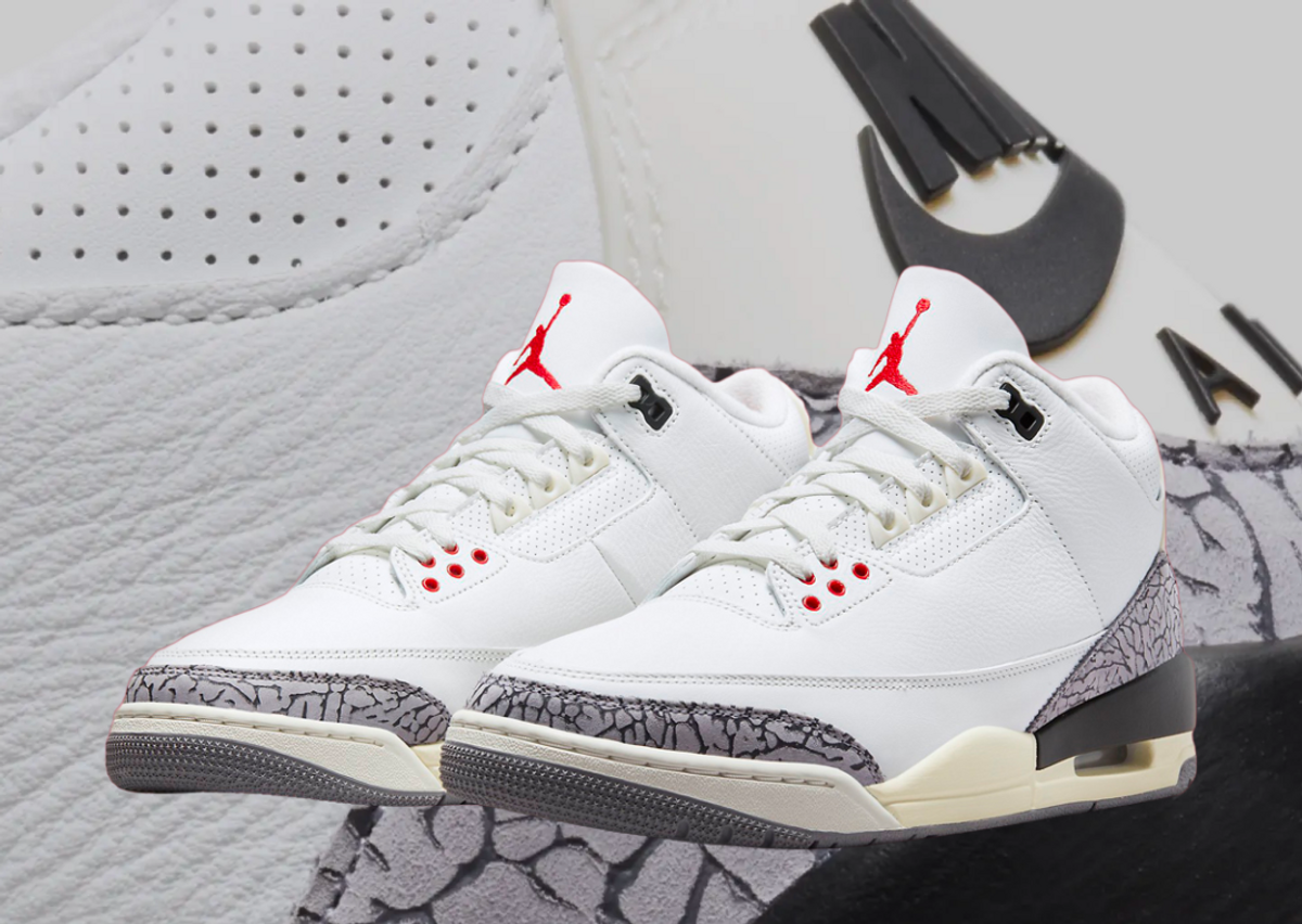 Exclusive Access For The Air Jordan 3 White Cement Reimagined Goes Out ...