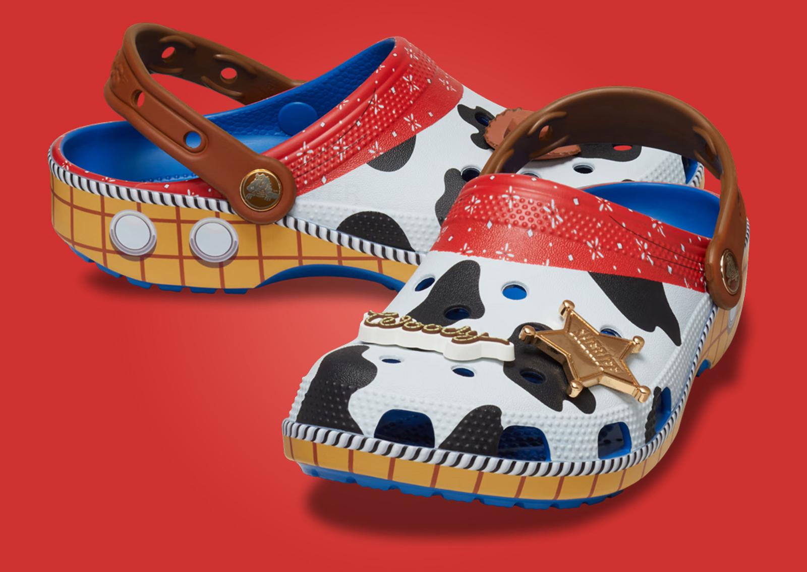 Toy Story x Crocs Classic Clog Woody Angle