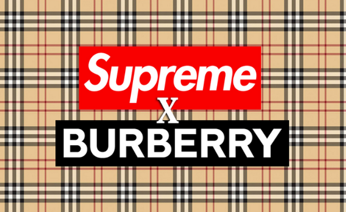 Supreme Is Collaborating With Burberry For Spring Summer 2022