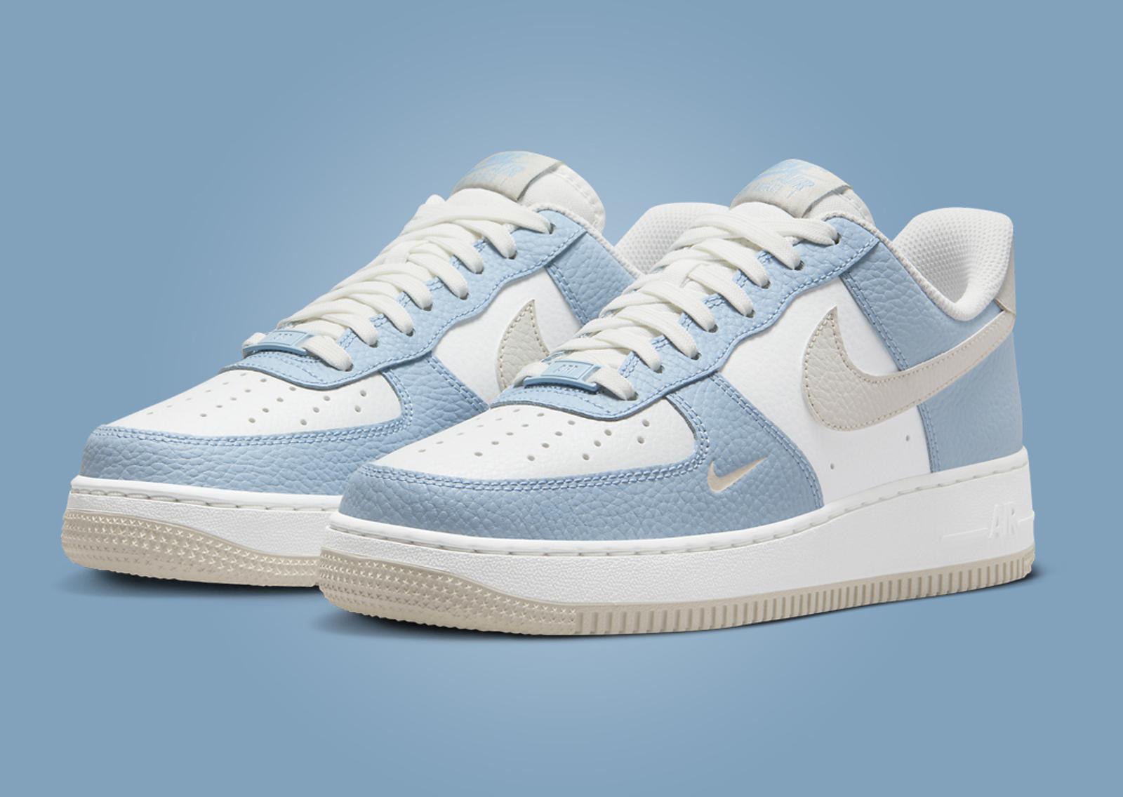 Nike Air Force 1 Low Light Armory Blue (W) Angle