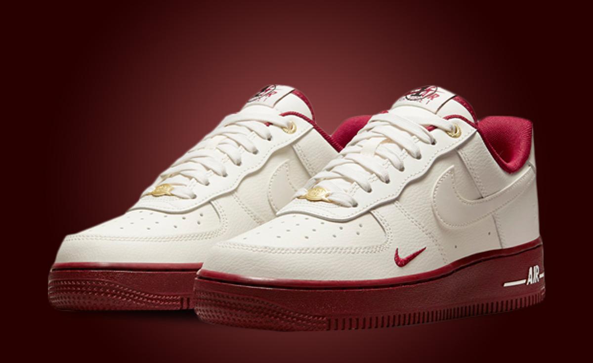 Nike Continues Its Celebrations With The Air Force 1 Low 40th Anniversary Sail Team Red