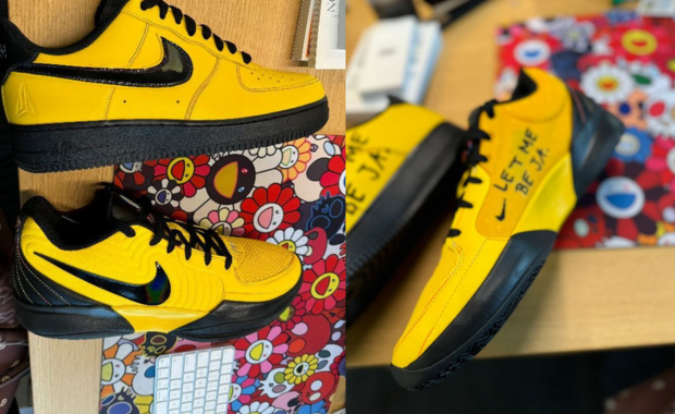 Ja Morant Shares Matching Let Me Be Ja Nike Ja 2 and Air Force 1 PE's