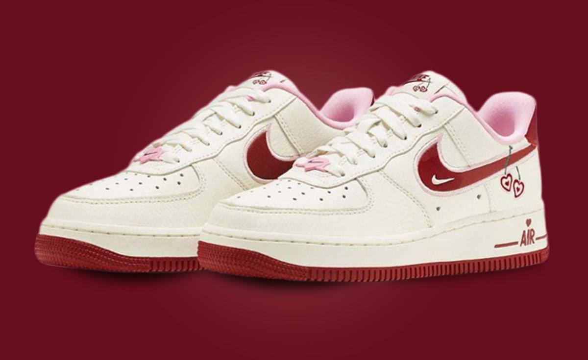 Another Nike Air Force 1 Low Appears In A Valentine’s Day Makeup