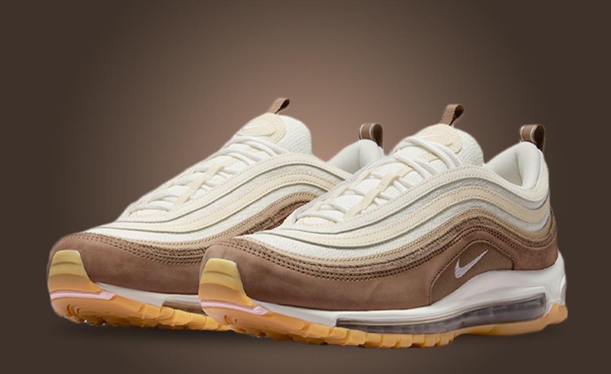 Medium Brown And Pink Foam Accent This Nike Air Max 97