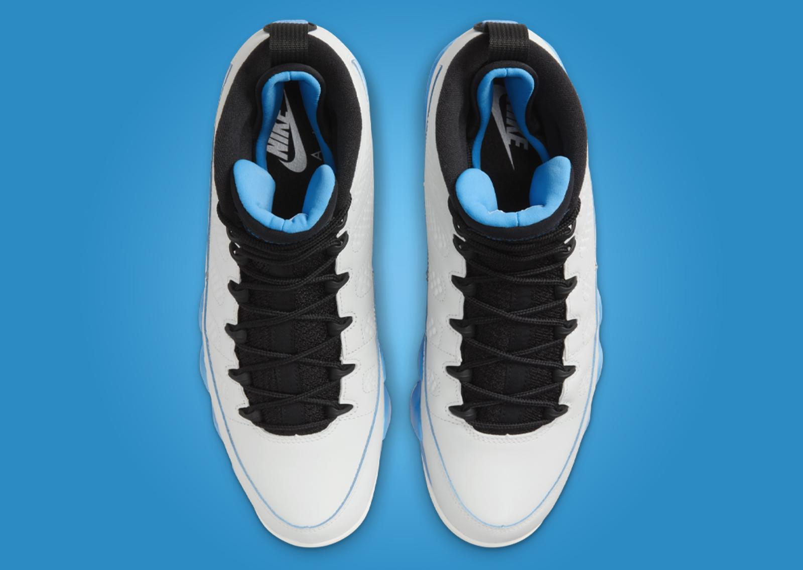 Air Jordan 9 Retro Powder Blue Top