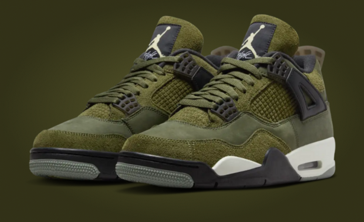 The Air Jordan 4 Craft Olive Releases Sooner Than Expected! 