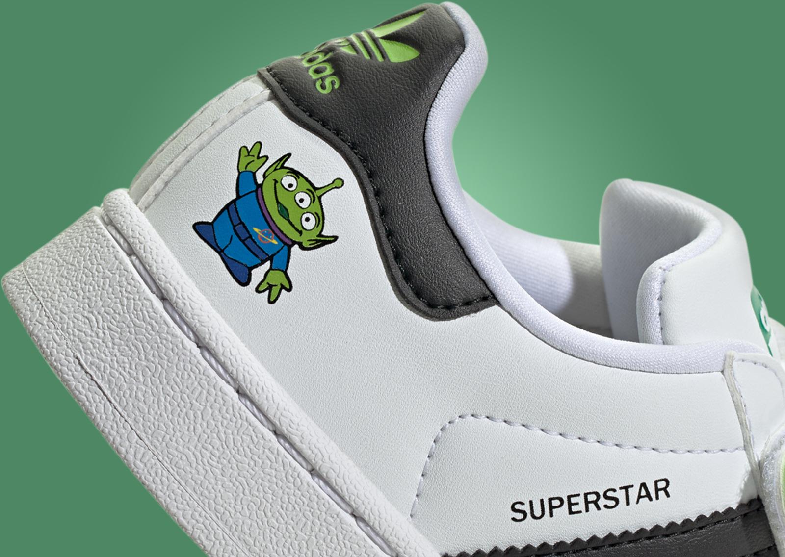 Toy Story x adidas Superstar Alien (PS) Heel