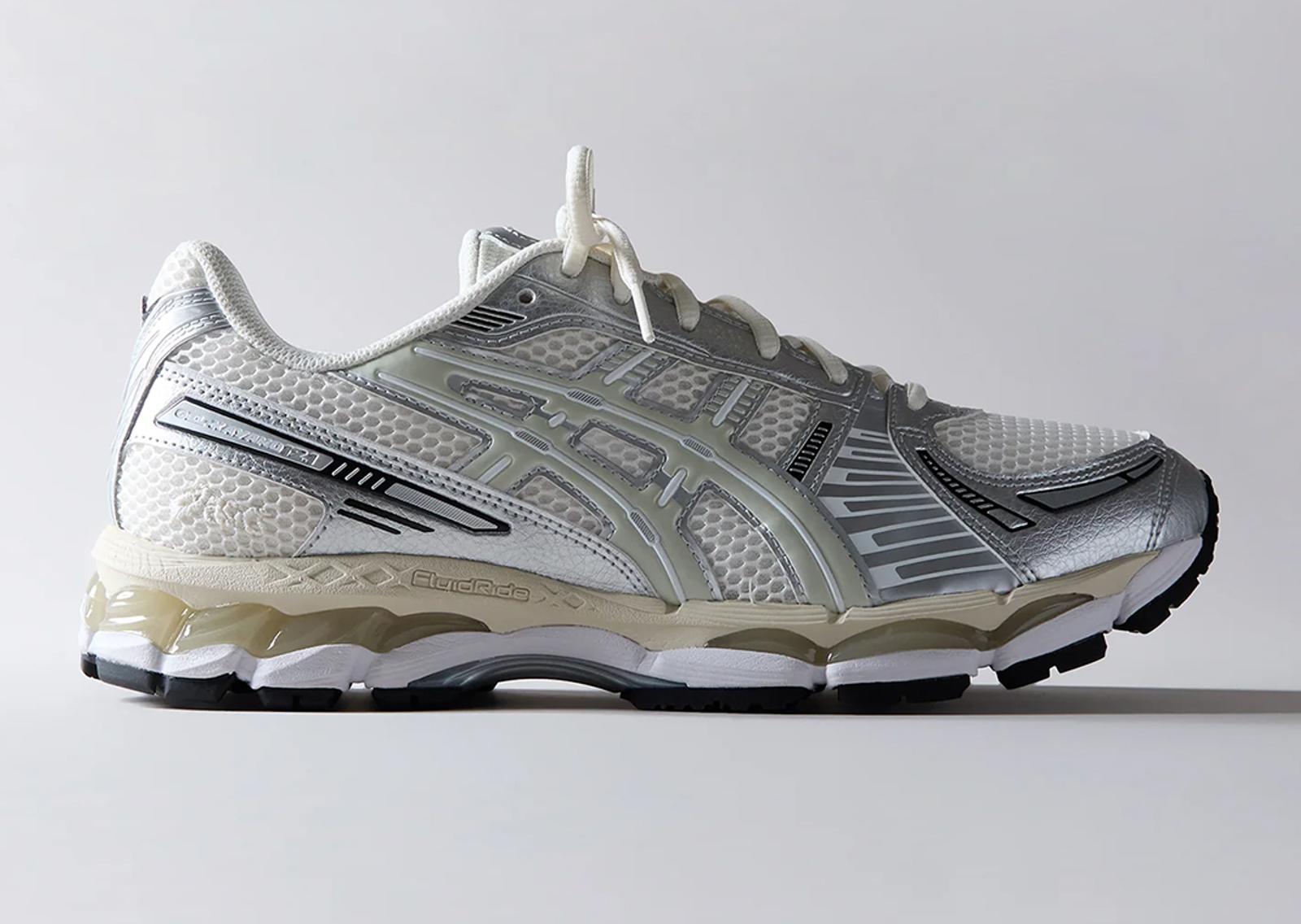 Ronnie Fieg x Asics Gel-Kayano 12.1 Cream Lateral