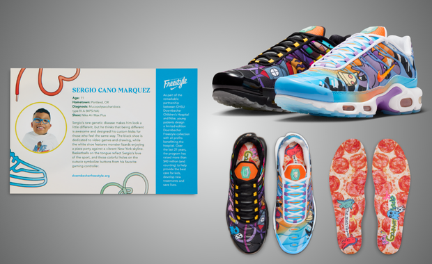 Doernbecher x Nike Air Max Plus Sergio Cano Marquez