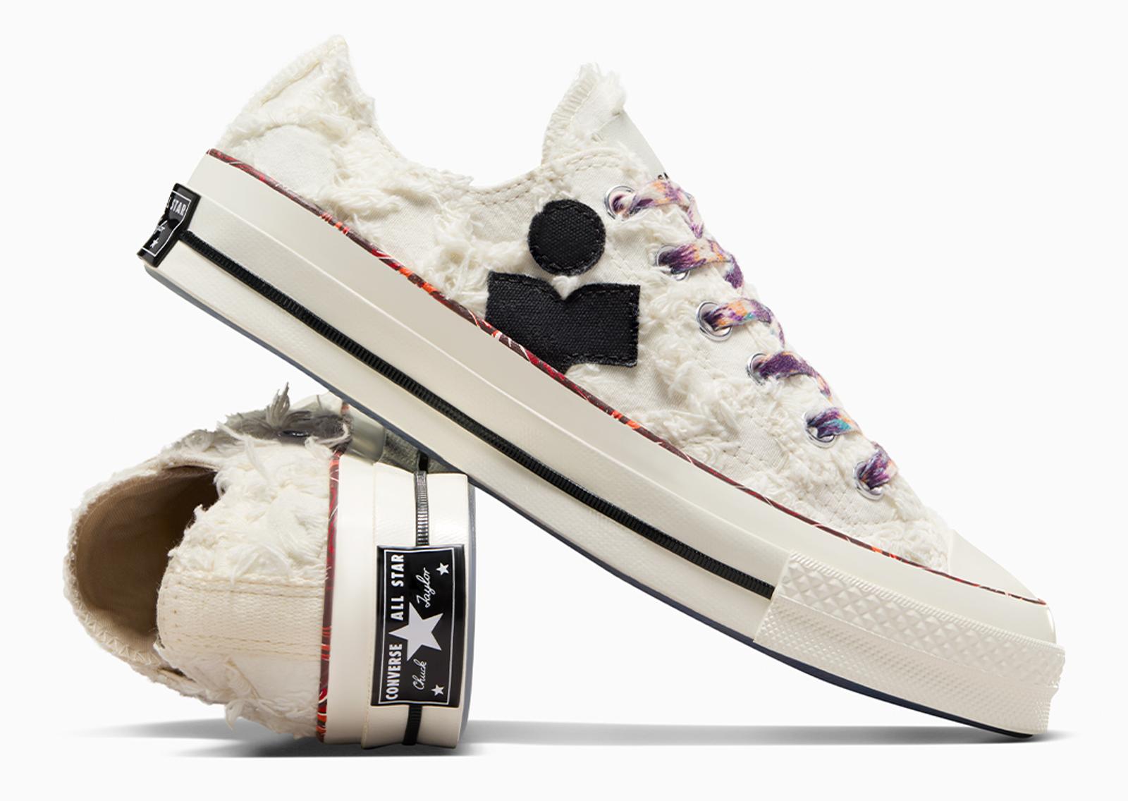 Isabel Marant x Converse Chuck 70 Low Vanilla White Lateral and Outsole