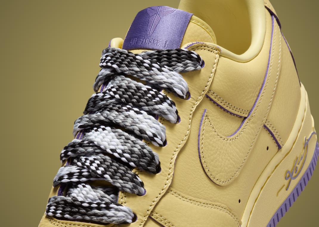 The Kobe Bryant x Nike Air Force 1 Low Protro Soft Yellow