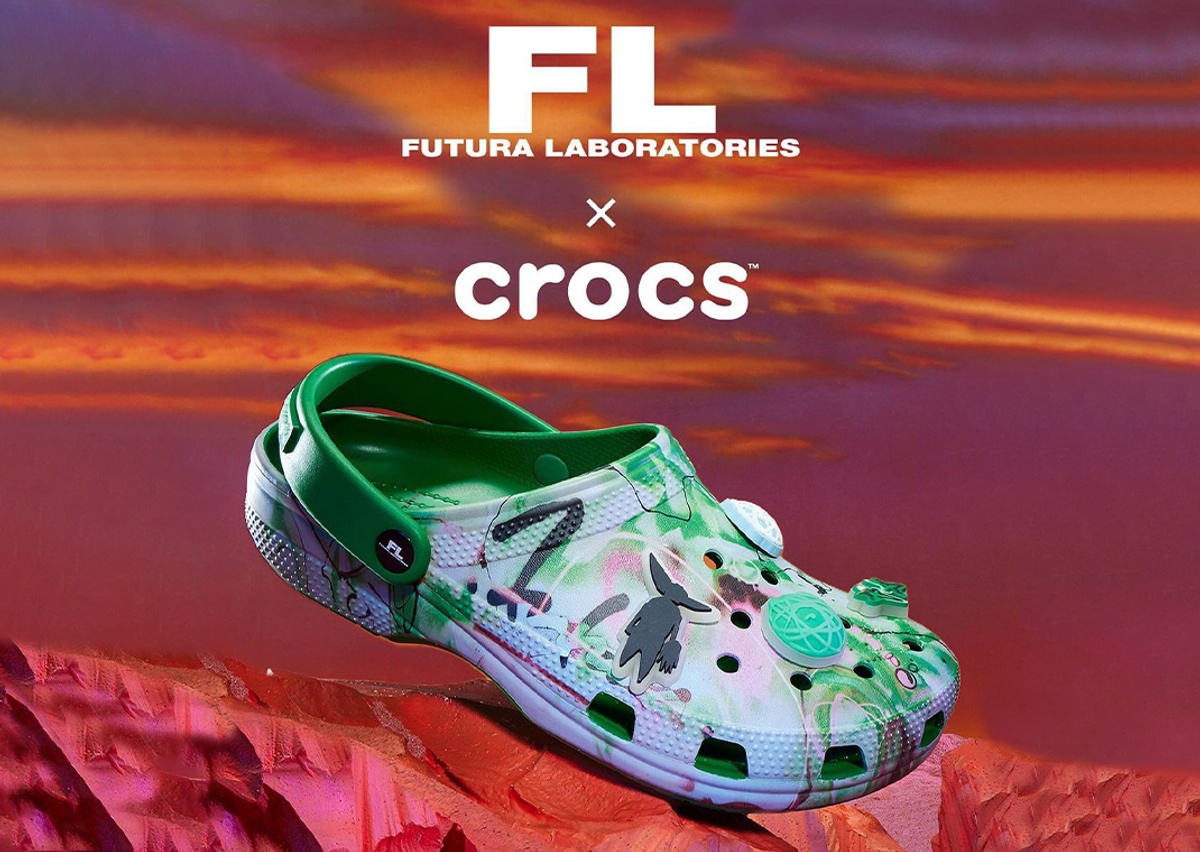 The Futura Laboratories x Crocs Classic Clog Collection Releases March 2024