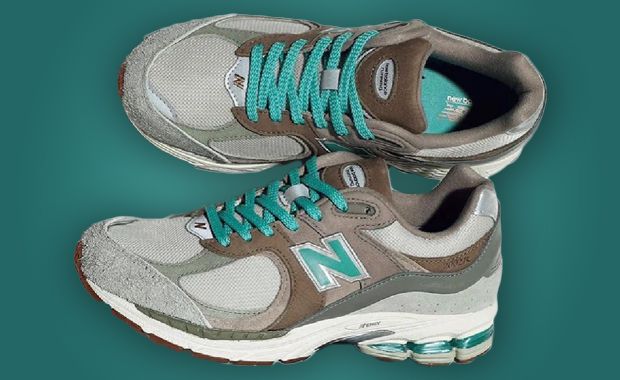 Seafoam Green Hues Wash Over The atmos x New Balance 2002R