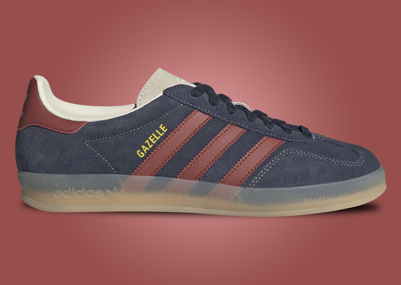 adidas Gazelle Indoor Legend Ink Preloved Ruby Lateral