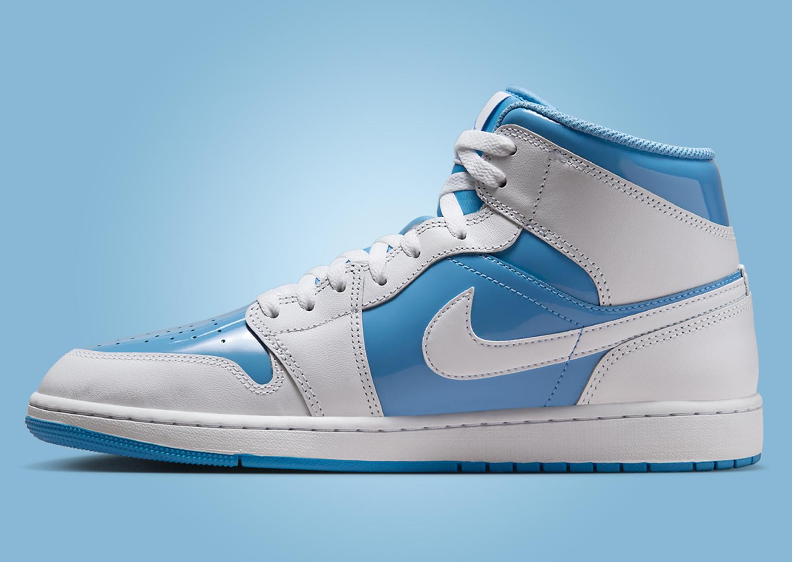 Air Jordan 1 Mid Legend Blue Medial