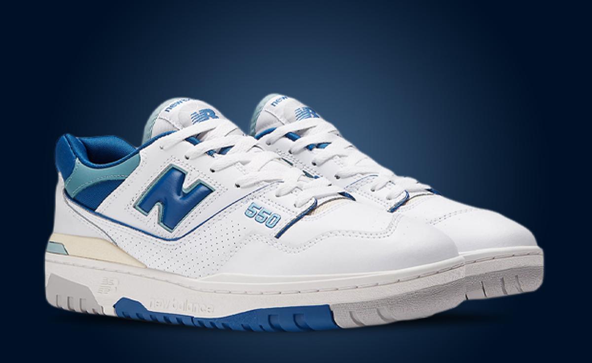 Beautiful Blue Hues Take Over This New Balance 550