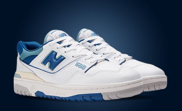 Beautiful Blue Hues Take Over This New Balance 550