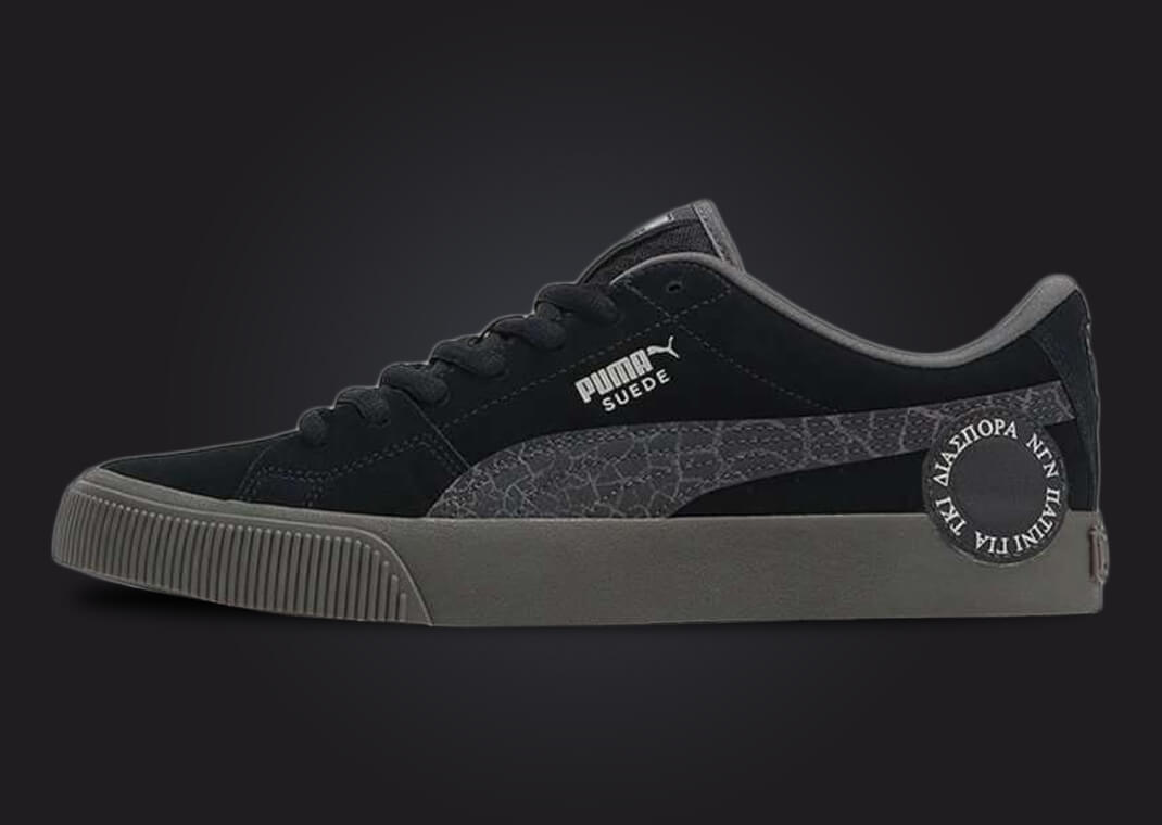 The Diaspora Skateboards x Puma Suede Skate Nitro Tokyo At Night