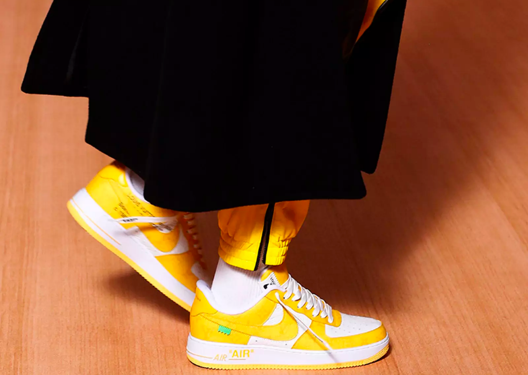 Fresh Looks at the Louis Vuitton x Nike Air Force 1 Collection By Virgil  Abloh