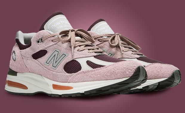 New Balance 991v2 Made in UK Pink Mauve
