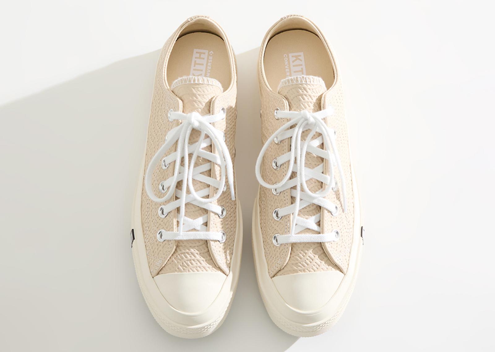 Kith Classics x Converse Chuck Taylor All Star 70 Ox Beige Top