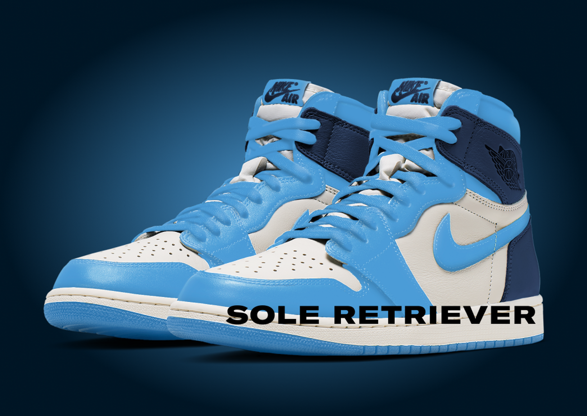 The Women s Exclusive Air Jordan 1 High University Blue Midnight
