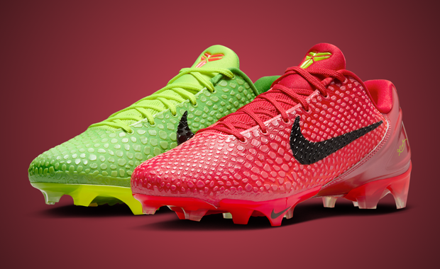 Nike Vapor Edge Kobe 6 SE Mismatch Grinch Cleats