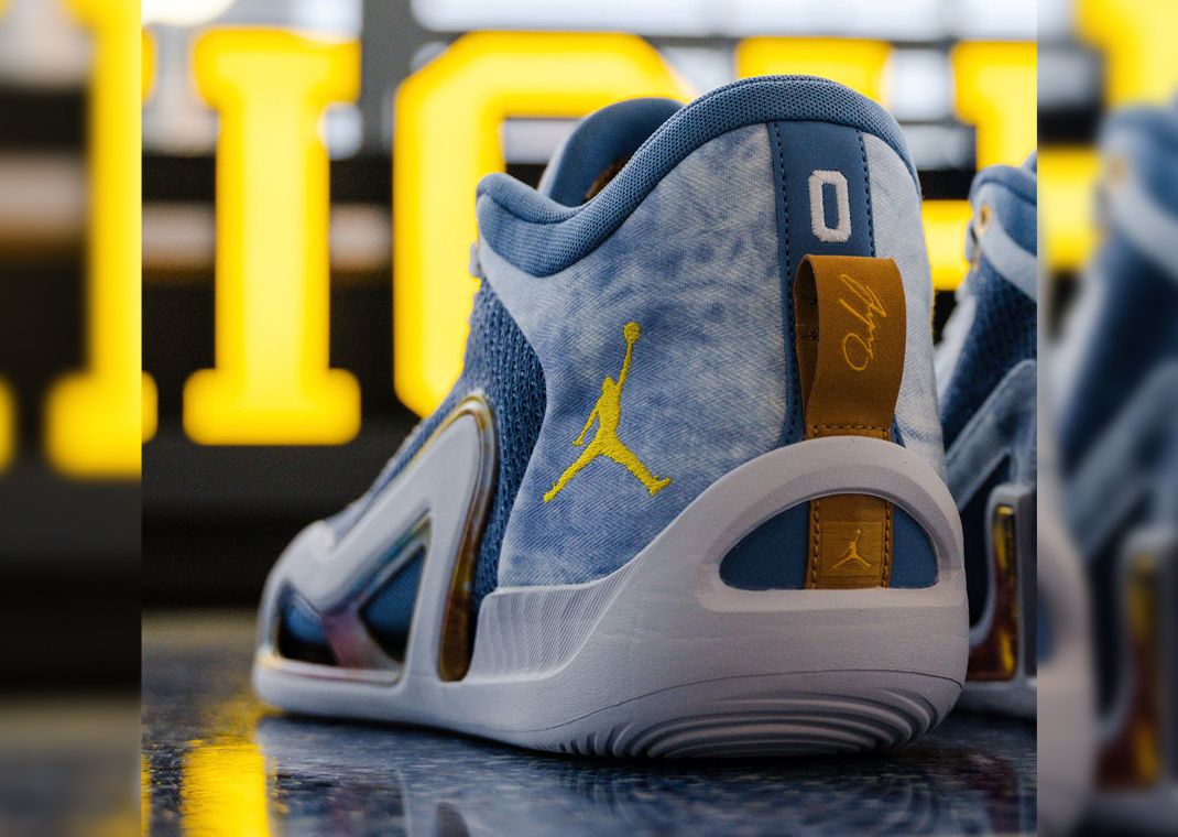 Jordan brand michigan on sale shoes