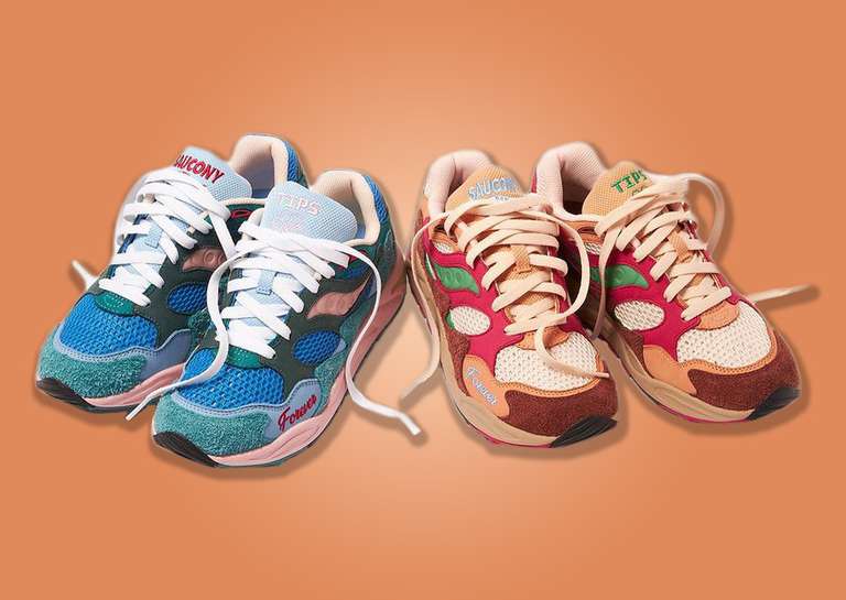 Jae Tips x Saucony Grid Shadow 2 Pack Campaign Shoot