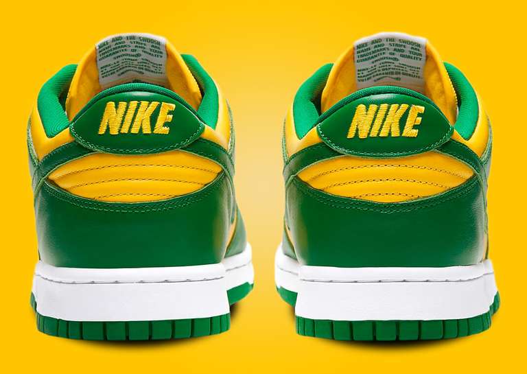 Nike Dunk Low Brazil Angle Heel
