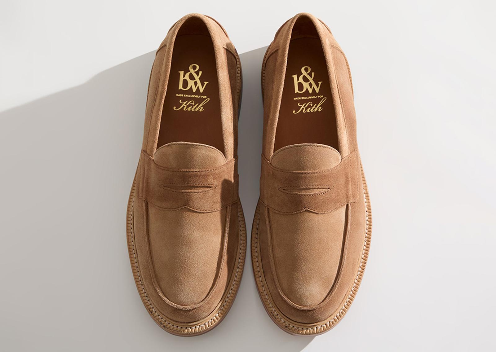 Kith x Blackstock & Weber Ellis Penny Loafer Tan Top