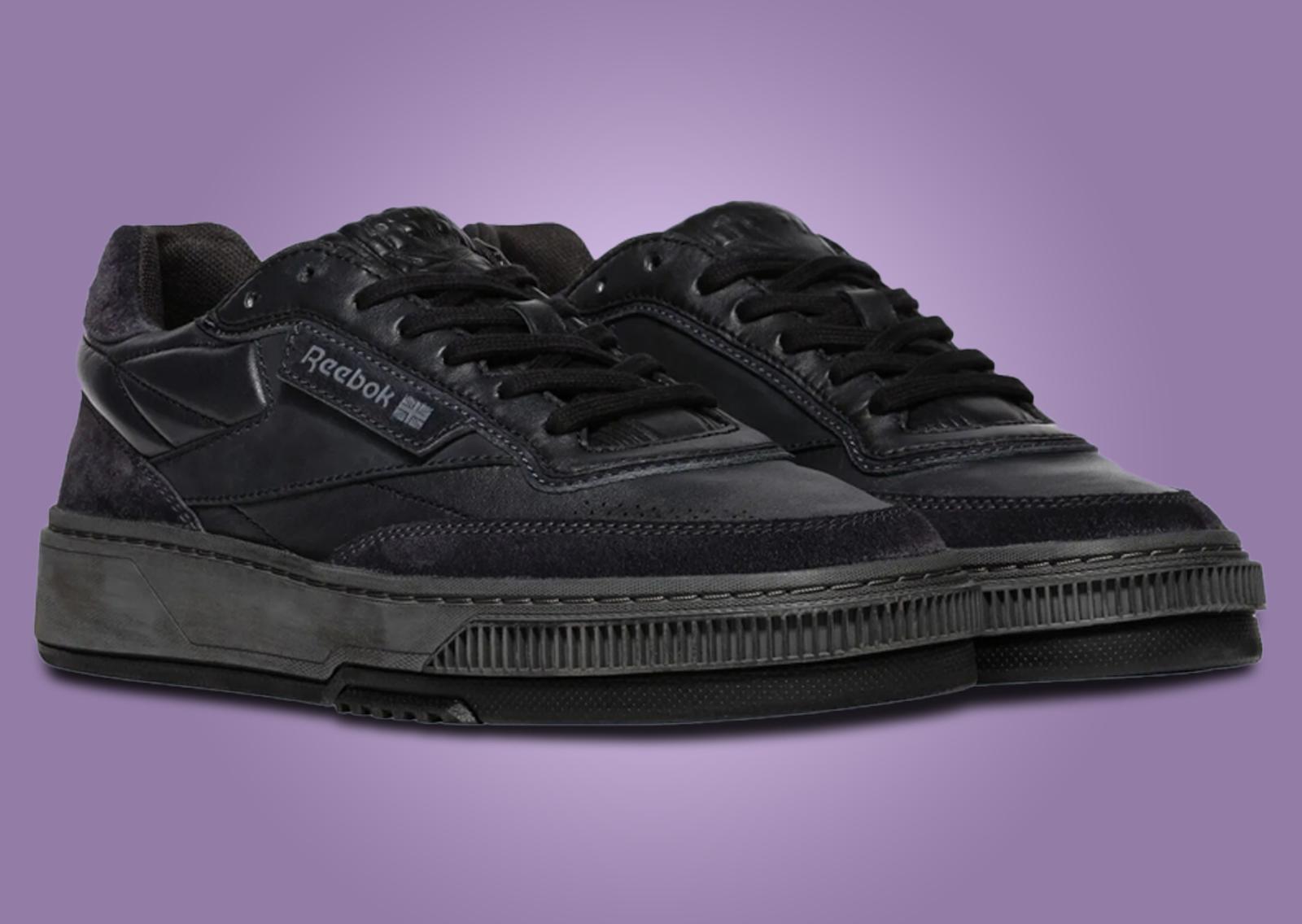 Reebok Club C LTD Wax Black Angle