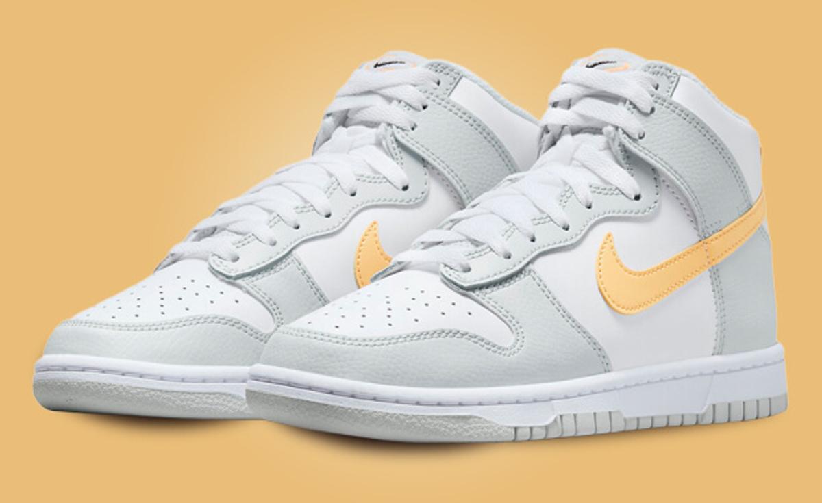 The Nike Dunk High Pure Platinum Melon Tint Release This Fall