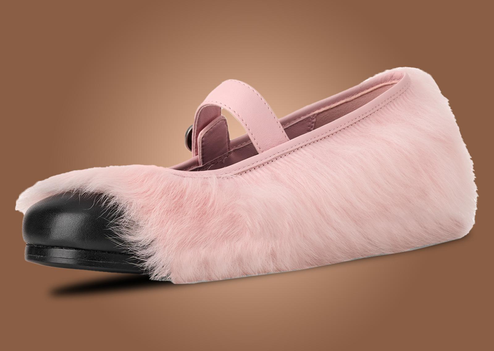 Ambush x UGG Mary Jane Pink Angle