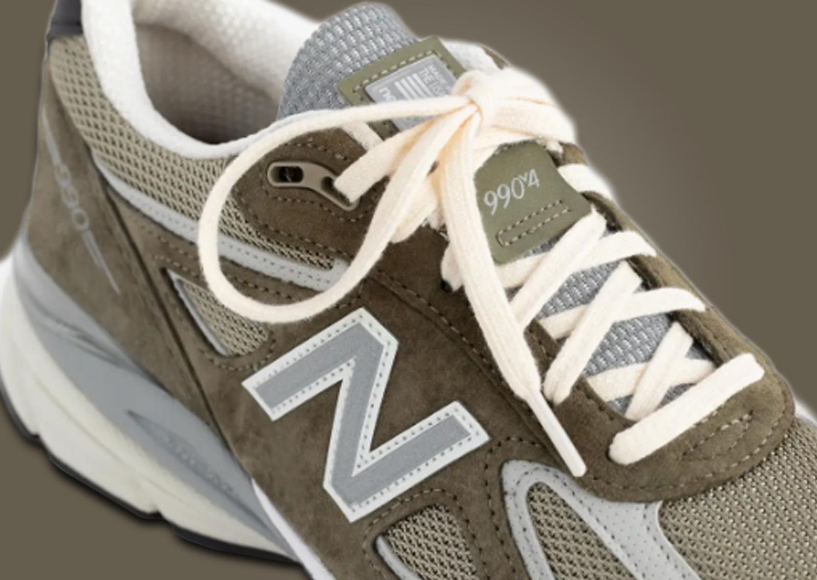 Aime Leon Dore x New Balance 990v4 True Camo Detail