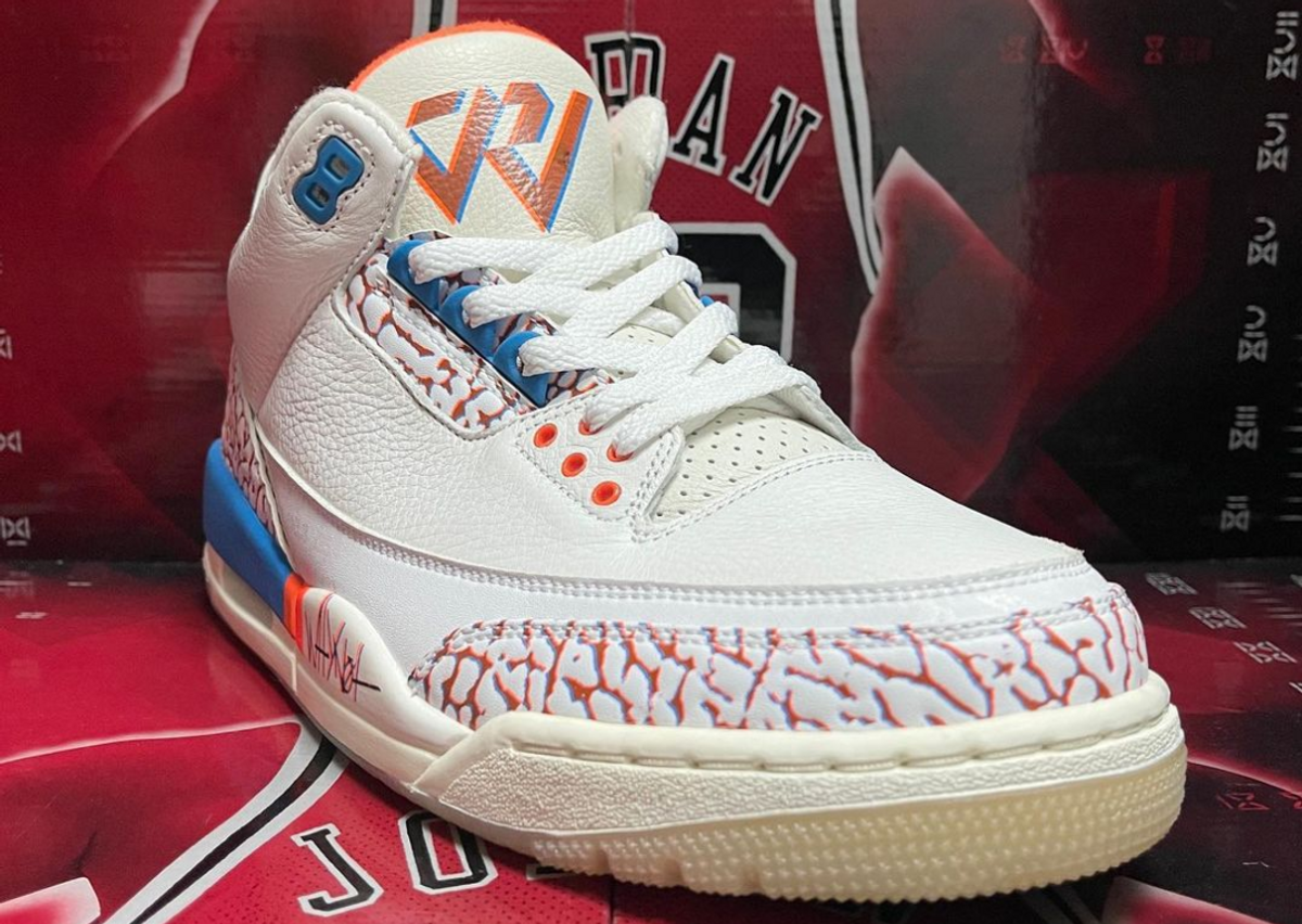 First Look At Russell Westbrook s Air Jordan 3 Retro Triple Double PE