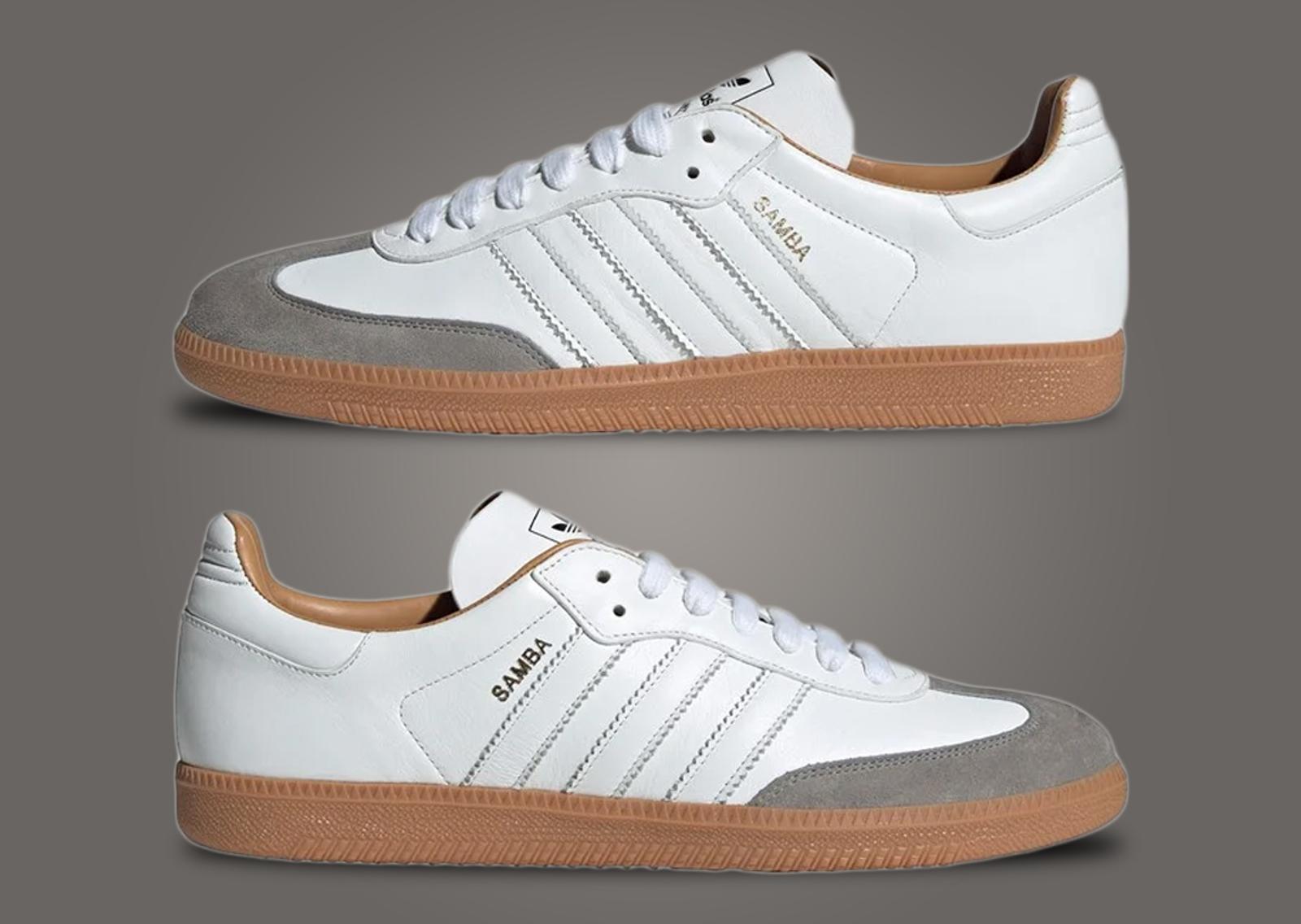 adidas Samba Made in Italy White Lateral Pair