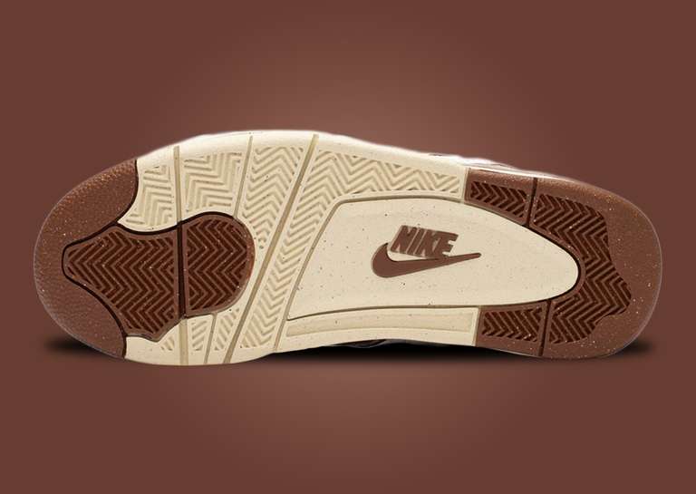 Stussy x Nike Air Flight 89 Low SP White Pecan Outsole