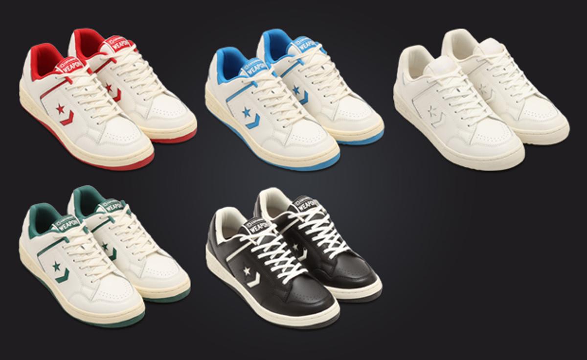 The Converse Weapon Ox Collegiate Pack Releases March 2024