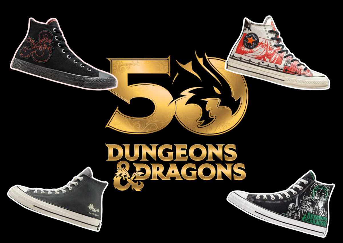 Dungeons & Dragons 50th Anniversary Converse Collection