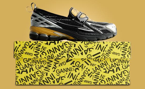 Ganni x New Balance 1906L Loafer Snakeskin