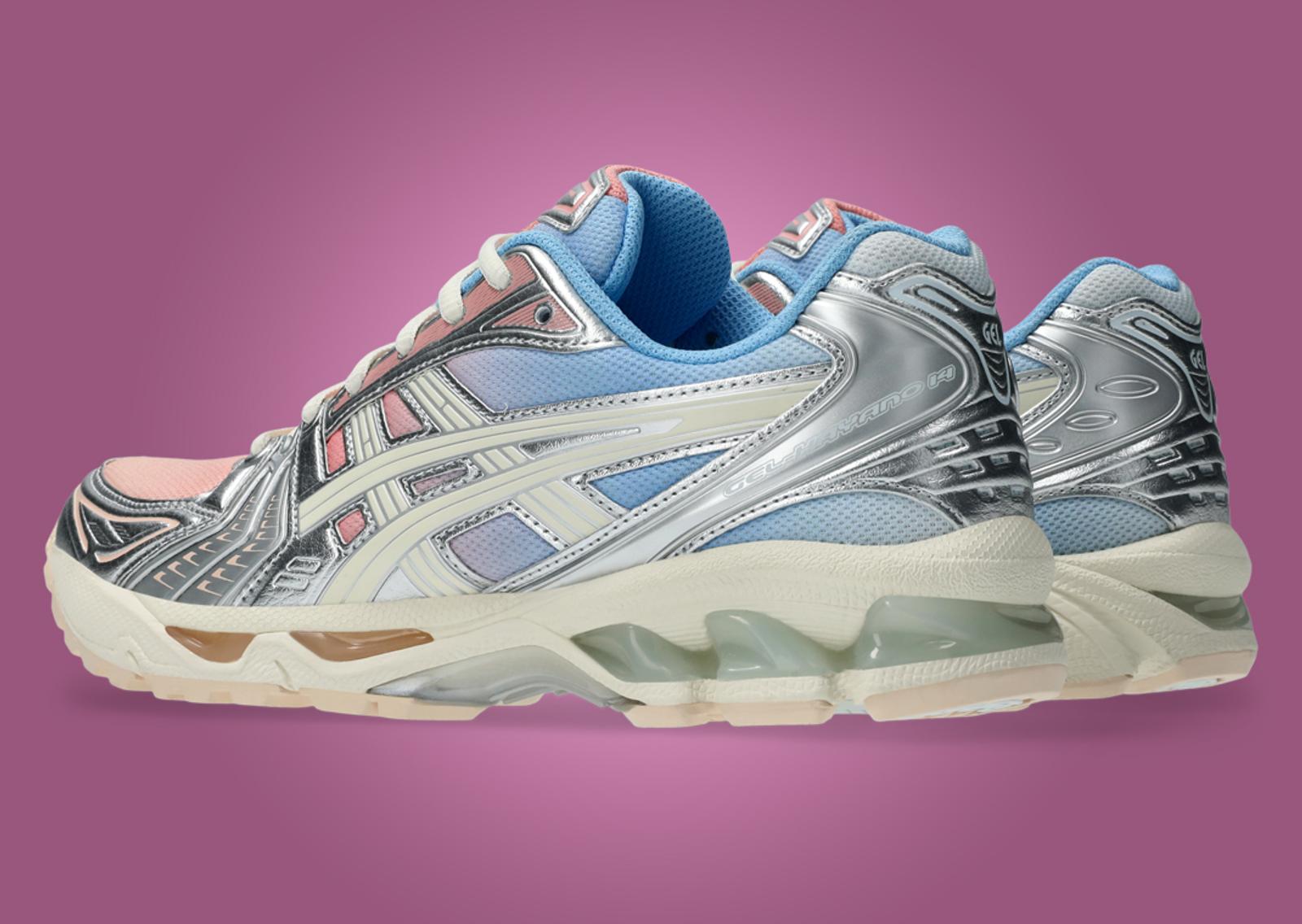 Asics Gel-Kayano 14 Multi-Color (W) Heel ANgle