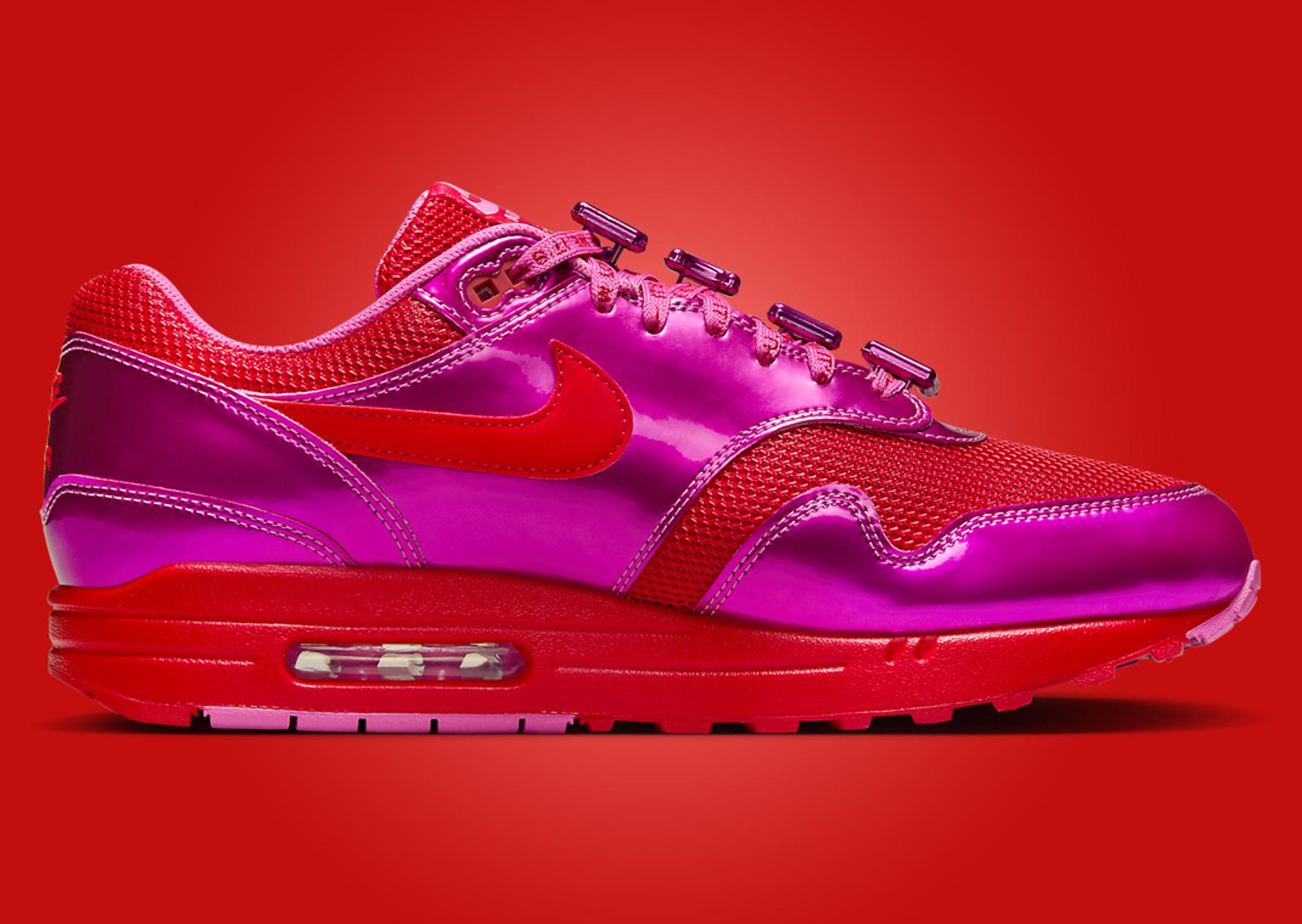 Nike Air Max 1 Valentine’s Day Playful Pink (2025) Medial