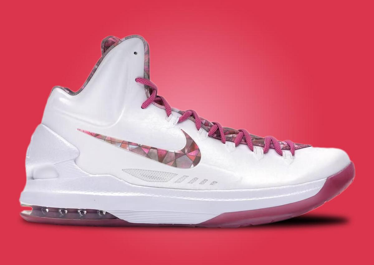 Nike KD 5 Aunt Pearl Side View