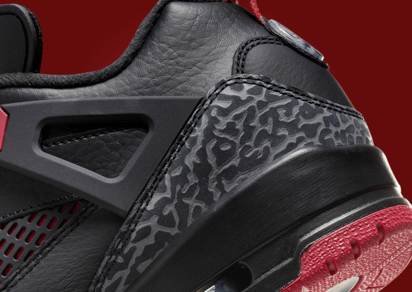 Jordan Spizike Low Bred Heel Detail