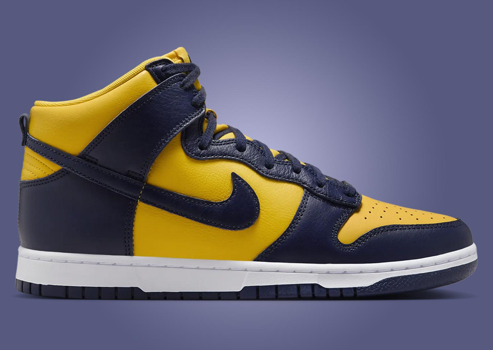 Nike Dunk High Michigan (2025) Lateral