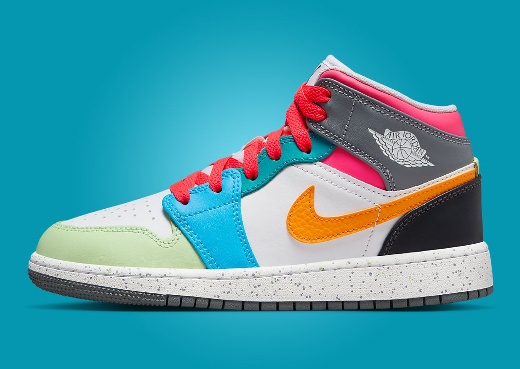 The Air Jordan 1 Mid SE Multi-Color Will Be a Kids' Exclusive