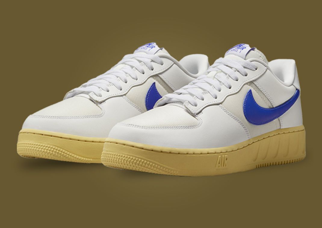 Nike Gives The Air Force 1 Low Unity White Racer Blue A Rugged Rework