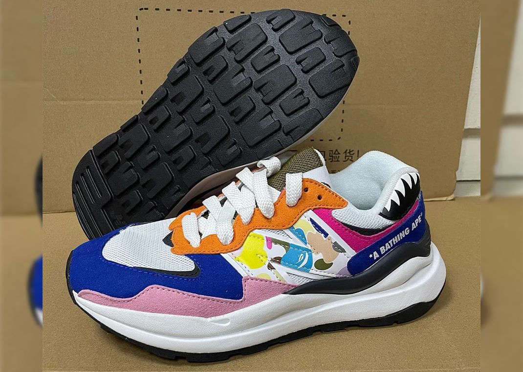 BAPE Puts Their Touch On Two New Balance 57/40