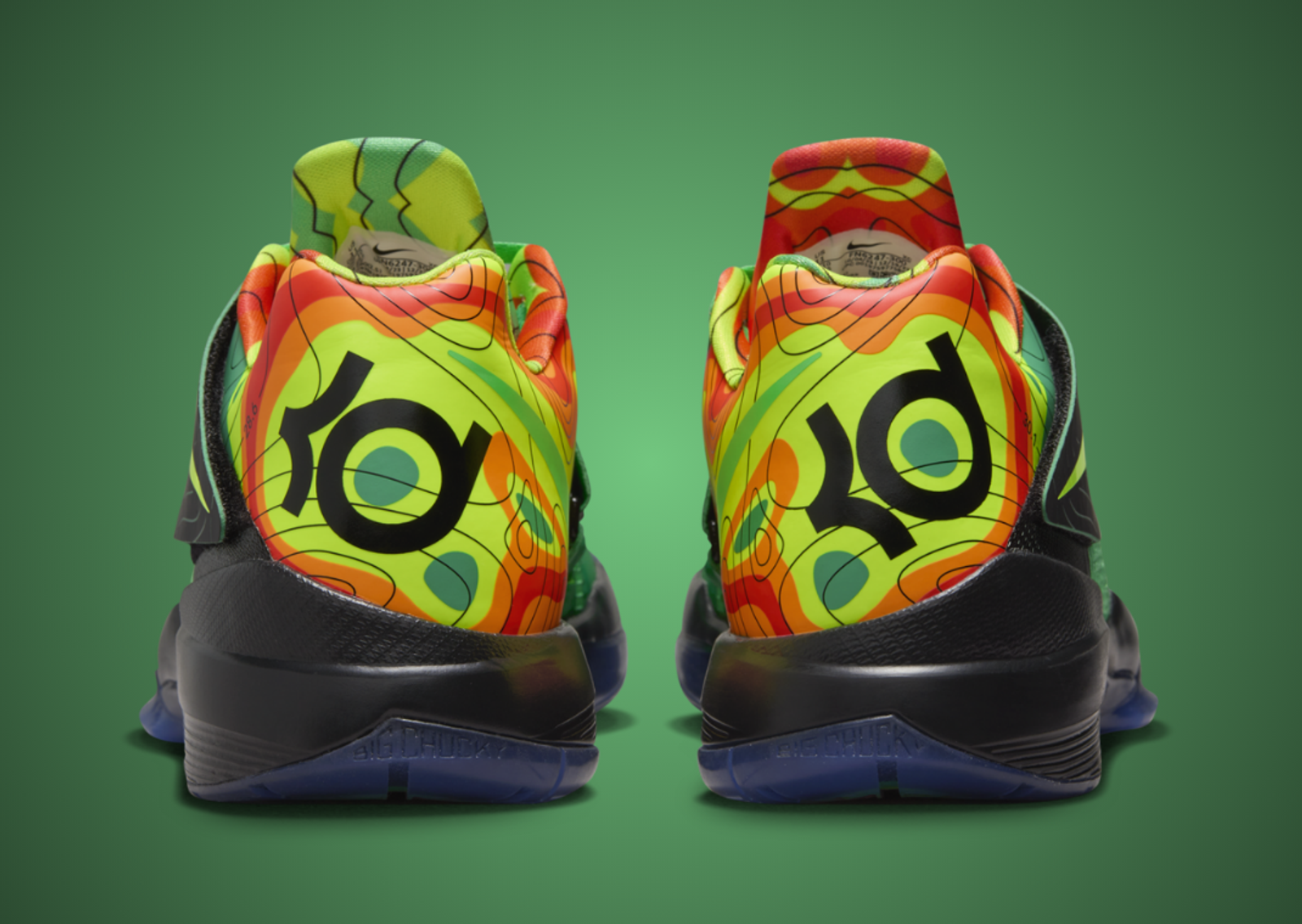 Nike KD 4 Weatherman (2024) Heel